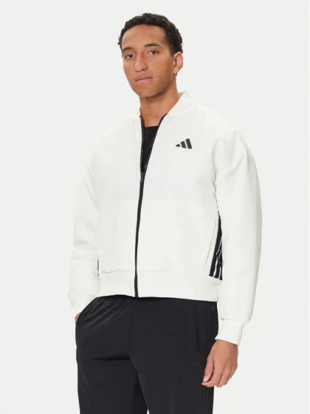 ADIDAS SPORTSWEAR Športová bunda STADIUM čierna biela