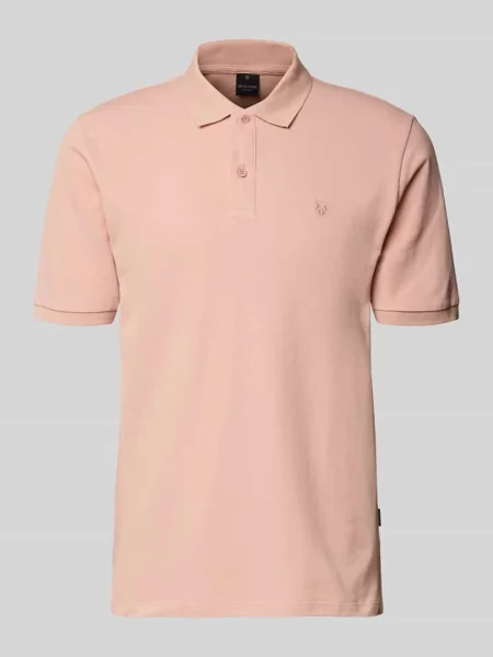 Koszulka polo o kroju slim fit z haftem Jack & Jones Premium