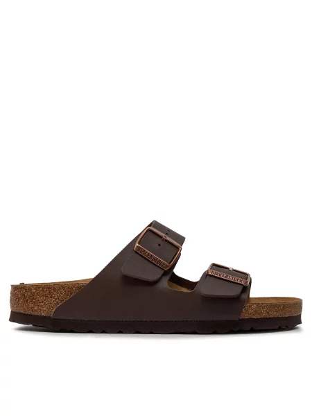 Šľapky Birkenstock hnedá