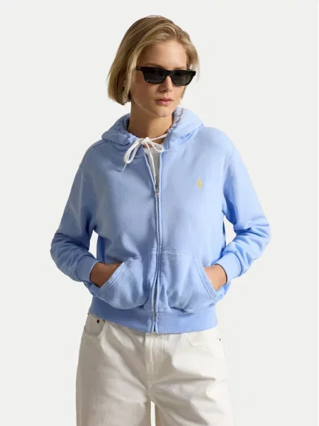 Polo Ralph Lauren Bluzy Kobieta M Swetry & Bluzy z kapturem niebieski