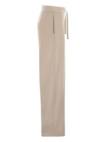 Pantaloni Herno alergare cu autograf cu cordon