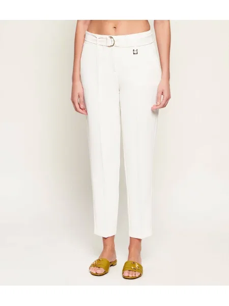 Joop! Pantaloni țigarete Penja alb