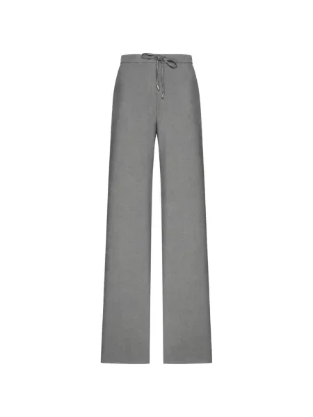Pantaloni Max Mara cu cordon gri
