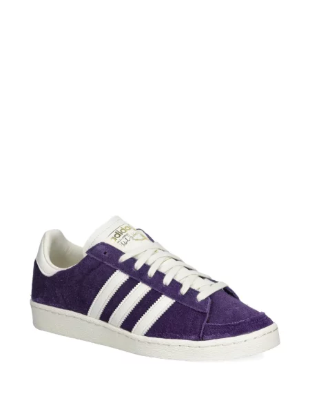 Pantaloni Adidas de catifea cord cu imagine roșu