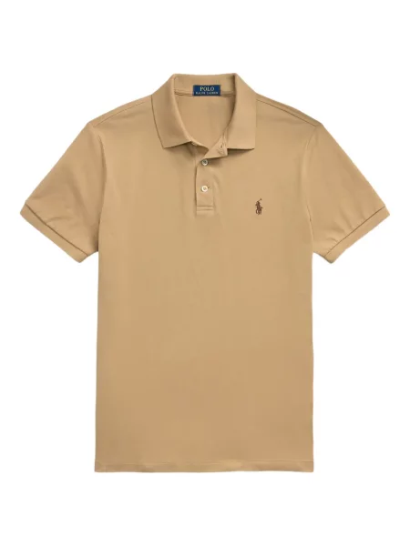 Boxeri Polo Ralph Lauren plisat cu broderie din piele gri