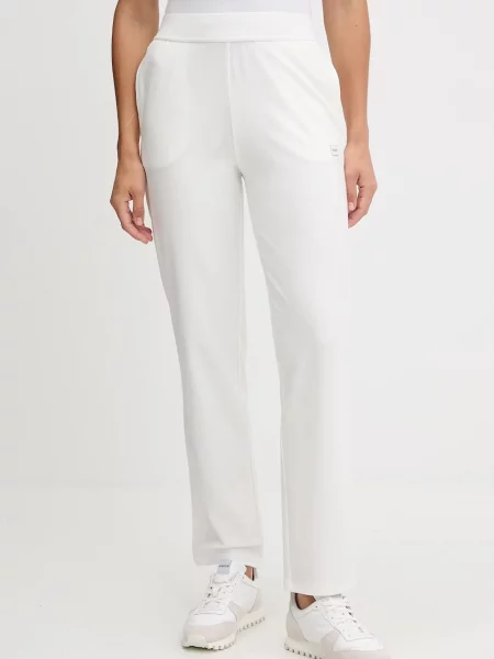 HUGO donji dio trenirke za žene s modalom SIGNATURE_PANT bež