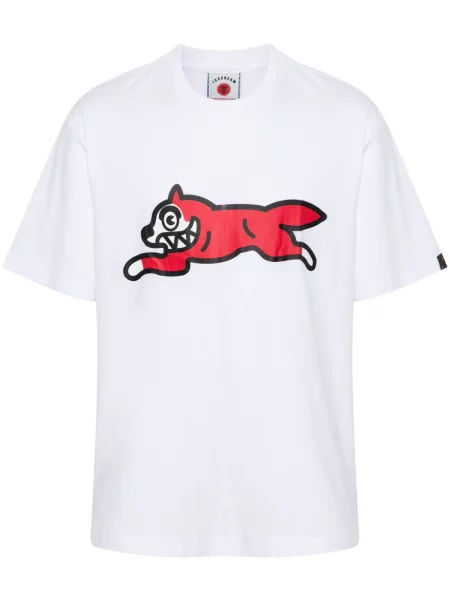 Tricou sport Icecream alb