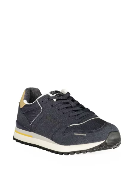 Fűzős csipkés sneaker Gast kék