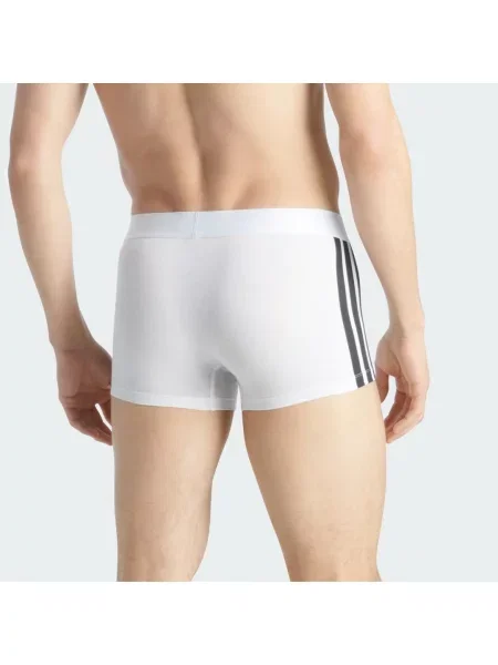 Bokserki Active Flex Cotton Low Rise Underwear białe
