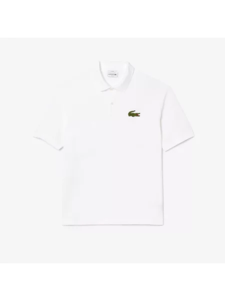 Поло Lacoste белое