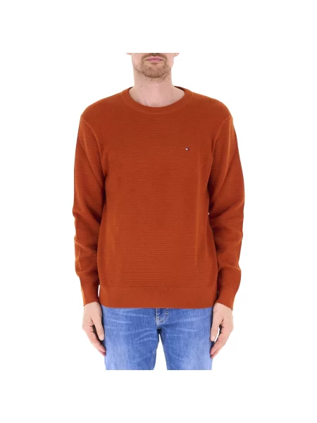 Geacă Tommy Hilfiger portocaliu