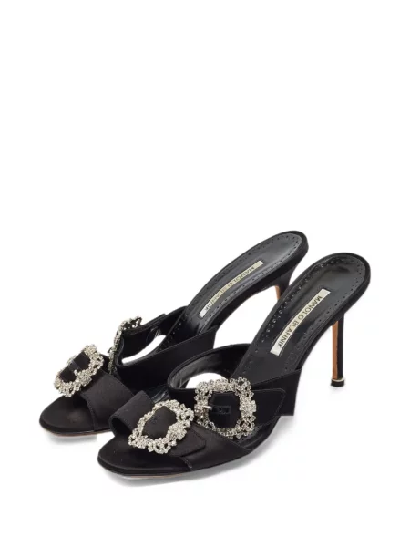 Sandále Manolo Blahnik čierna