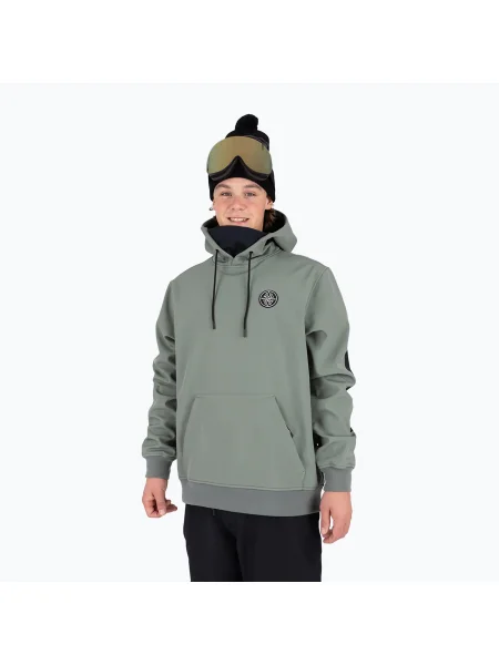 Colourwear Est Hood dk zsálya snowboard melegítőfelső. Méret: XL zöld
