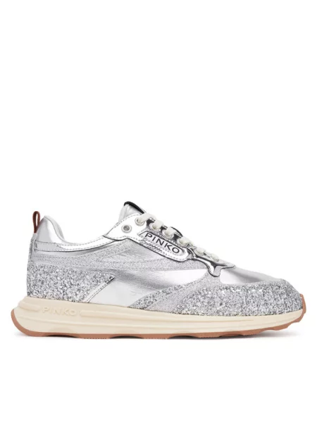 PINKO Sneakersy Zoe 03 Srebrny