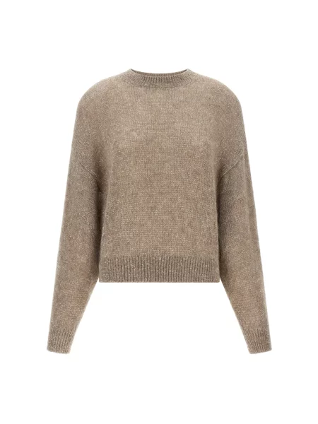 Sweter Brunello Cucinelli beżowy
