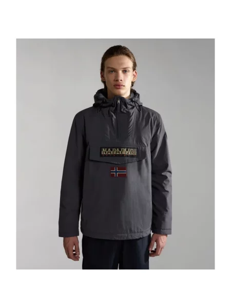 Kurtka Napapijri Rainforest Winter Dark Grey Solid M szara