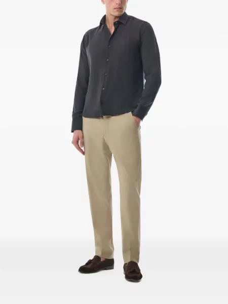 Pantaloni Megusta de lână cu imprimeu tropical