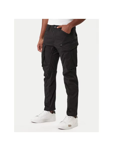 G-Star Raw Παντελόνι υφασμάτινο Rovic Regular Fit πράσινο