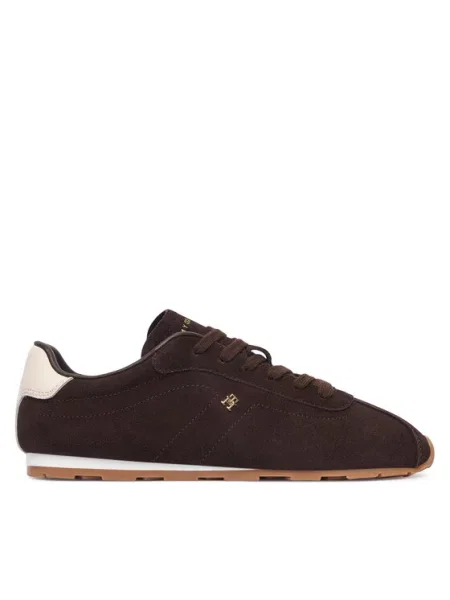 Tenisice Tommy Hilfiger Bella Low Runner smeđa