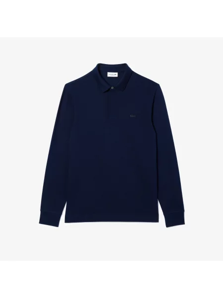Поло Lacoste синее