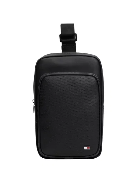 Geantă crossover Tommy Hilfiger negru