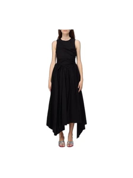 Sukienka midi Msgm czarna