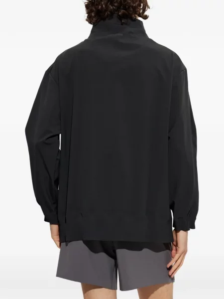 Sală de gimnastică lung sutien Adidas din piele negru