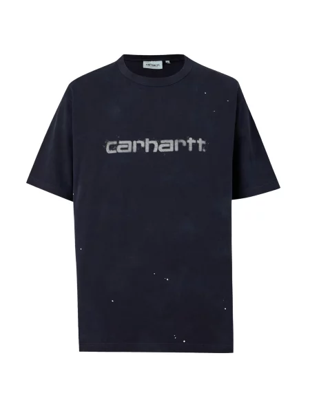 Carhartt WIP Tricou Painter bleumarin / verde pin alb