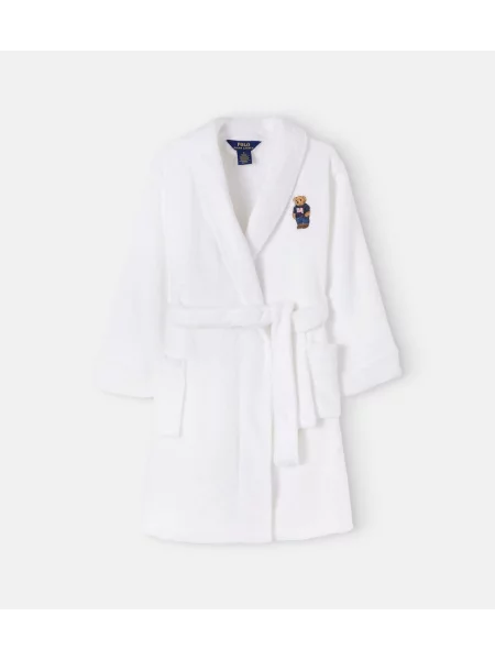 Μπουρνούζι Polo Ralph Lauren λευκό