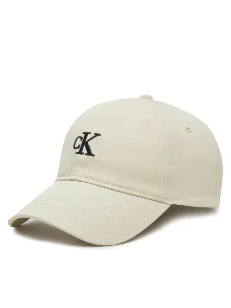 Calvin Klein Jeans Sapkák természetes fehér bézs