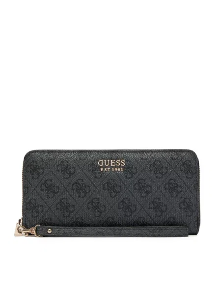 GUESS Novčanik BRENTON / antracit siva