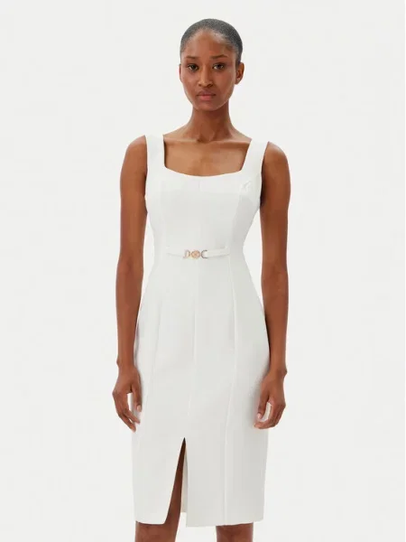 Cocktail obleka Fracomina bež