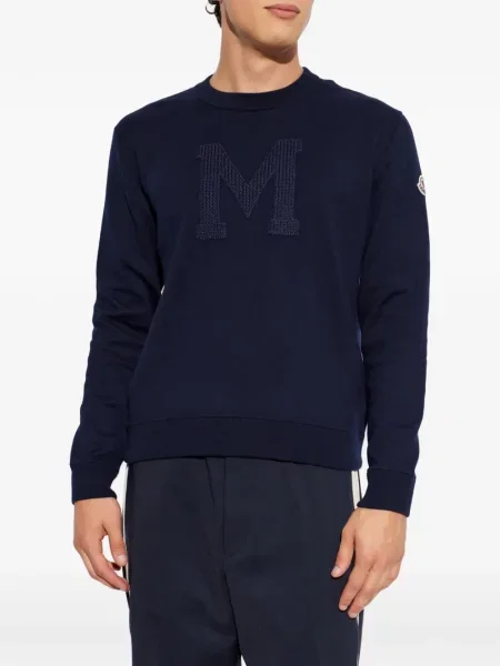 Hanorac Moncler cu autograf albastru