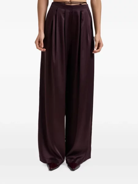 Pantaloni palazzo Danamé violet