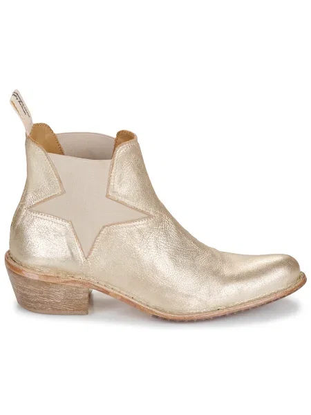 Pantofi Moma auriu