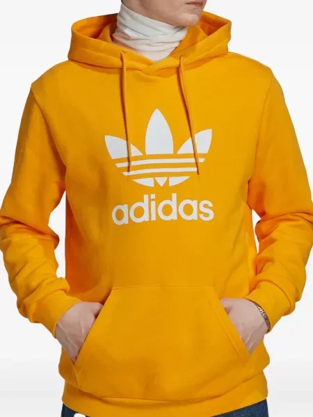 Pletené retro velké kraťasy Adidas bílé