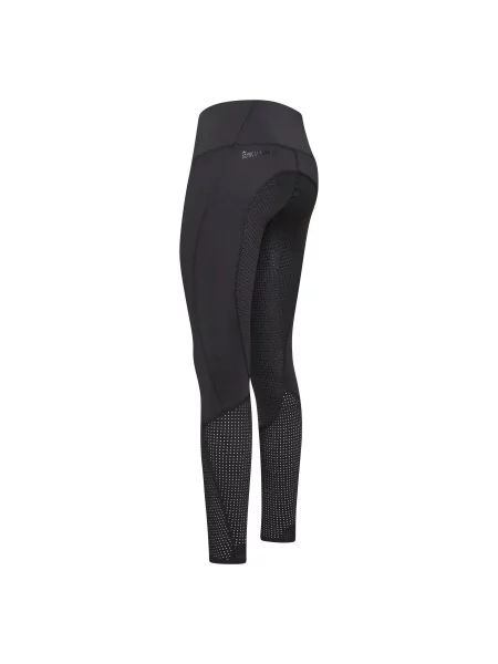Legginsy jeździeckie z pełną przyczepnością Euro-Star Breez Fashion czarne