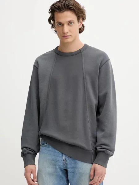 Mikina G-Star hladká modrá