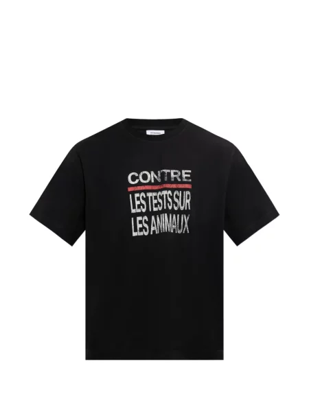 Tricou Vetements zdrențuiți negru