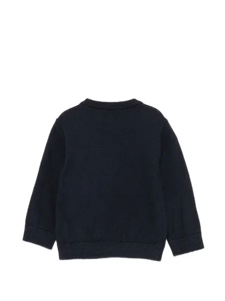 Sweter dziecięcy Emporio Armani niebieski