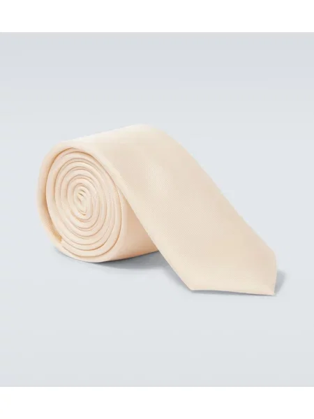 Svilena kravata Dolce&gabbana bež