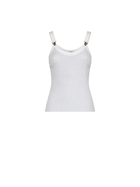 Dzianinowy top John Richmond szary