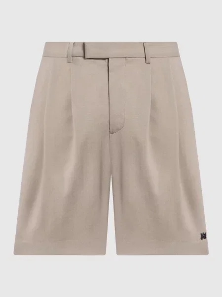 Шорти кольору з логотипом Amiri хакі
