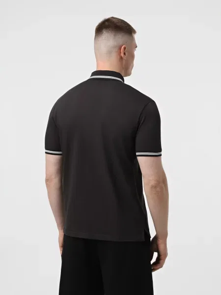 Поло Emporio Armani черное