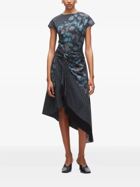Ασύμμετρη μικρός φόρεμα 3.1 Phillip Lim μπλε