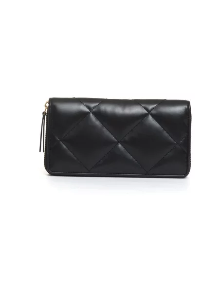 Portfel Tory Burch skórzany czarny