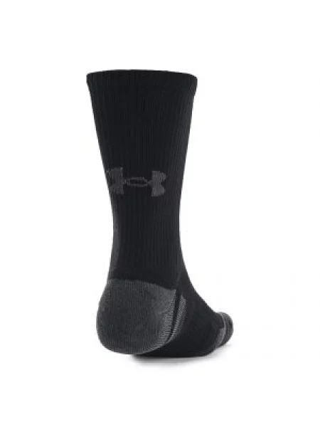 Under Armour Performance Tech Crew ponožky černá/černá/šedá černé