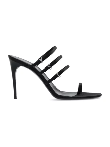 Klapki Saint Laurent czarne