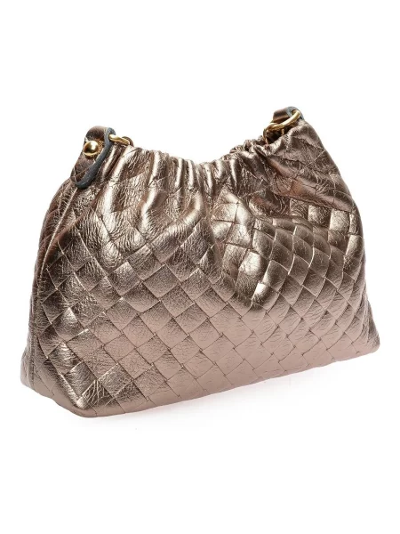 Crossbody kabelka Anna Luchini hnedá