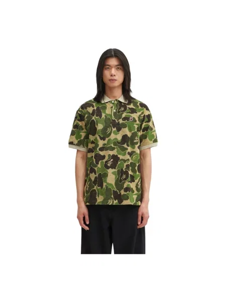 Koszulka polo A Bathing Ape® żakardowa